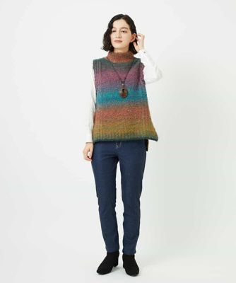 リバーシブル］デニムリバーツイードプリントパンツ | GIANNI LO