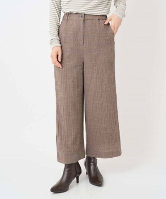 GIANNI LO GIUDICE(Women/小さいサイズ)/ジャンニロジュディチェ [セットアップ対応]リファインガーゼパンツ 84ベージュ パンツ・ズボン【三越伊勢丹/公式】