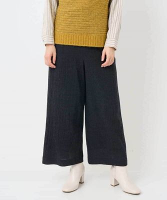 GIANNI LO GIUDICE(Women/小さいサイズ)/ジャンニロジュディチェ [セットアップ対応]リファインガーゼパンツ 93ダークグレー パンツ・ズボン【三越伊勢丹/公式】