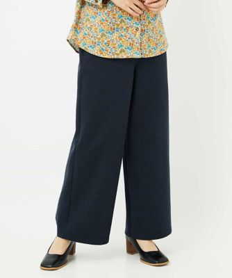 ジャンニ・ロ・ジュディチェ（GIANNI LO GIUDICE）/デニムジャージーセミワイドパンツ デニムジャージーセミワイドパンツ | GIANNI LO GIUDICE(Women/小さい