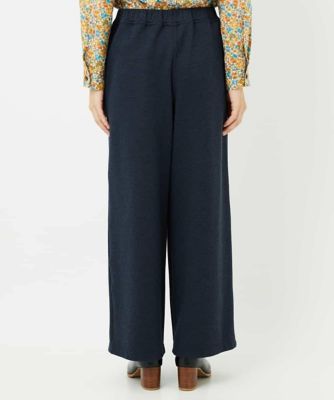 ジャンニ・ロ・ジュディチェ（GIANNI LO GIUDICE）/デニムジャージーセミワイドパンツ デニムジャージーセミワイドパンツ | GIANNI LO GIUDICE(Women/小さい