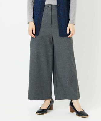 ジャンニ・ロ・ジュディチェ（GIANNI LO GIUDICE）/両面起毛ワイドストレートパンツ 両面起毛ワイドストレートパンツ | GIANNI LO GIUDICE(Women/小さい