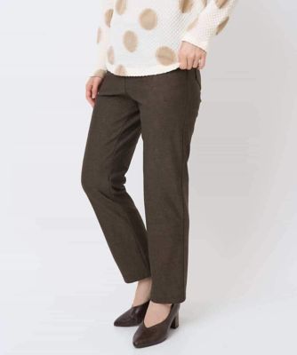 ＜GIANNI LO GIUDICE(Women/小さいサイズ)＞デニムプリントハイテンションストレッチパンツ