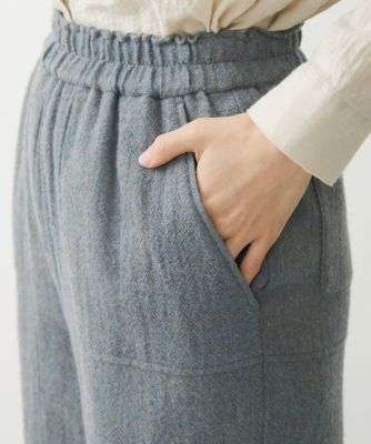 ウールガーゼイージーパンツ