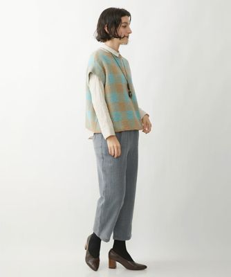 ウールガーゼイージーパンツ
