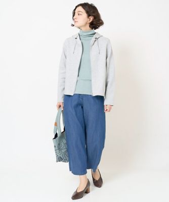 フリクションデニムワイドパンツ