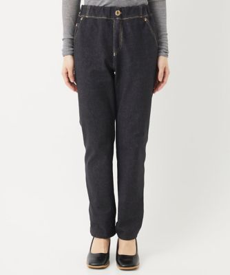 ［日本製］デニムレースプリントパンツ