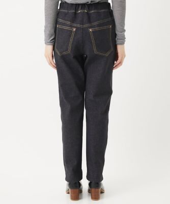 ［日本製］デニムレースプリントパンツ