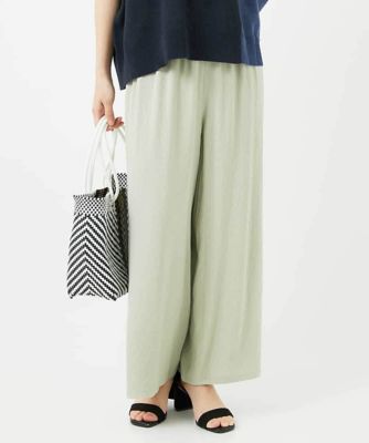 GIANNI LO GIUDICE(Women/小さいサイズ)/ジャンニロジュディチェ [リバーシブル]ストレートワイドパンツ