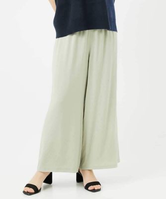 ［リバーシブル］ストレートワイドパンツ