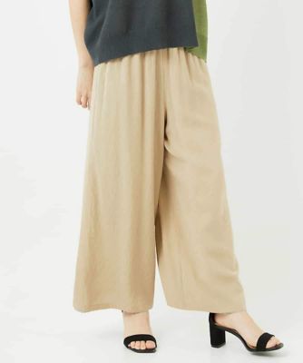 ［リバーシブル］ストレートワイドパンツ