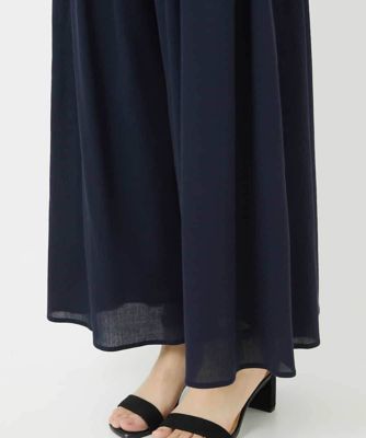 強撚ピケワイドパンツ