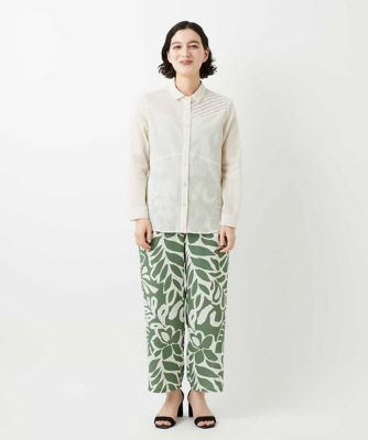 日本製］ポタニカルフラワープリントパンツ | GIANNI LO GIUDICE(Women