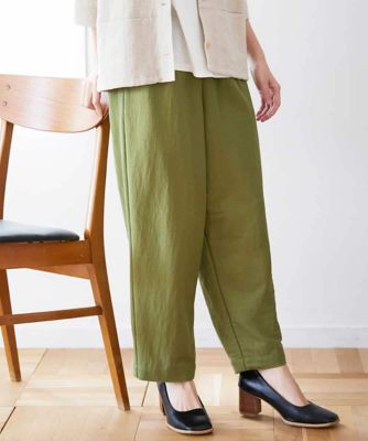 ＜GIANNI LO GIUDICE(Women/小さいサイズ)＞［日本製］ナチュラルスムースパンツ