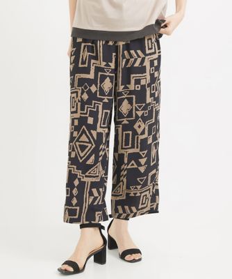 ＜GIANNI LO GIUDICE(Women/小さいサイズ)＞［日本製］アフリカンプリントパンツ