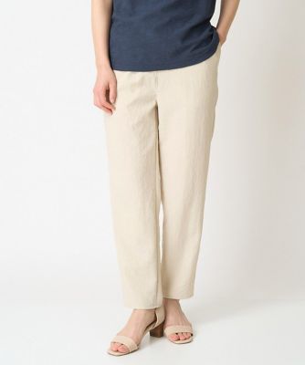 GIANNI LO GIUDICE(Women/小さいサイズ)/ジャンニロジュディチェ [日本製]オクタワルツカルゼテーパードパンツ
