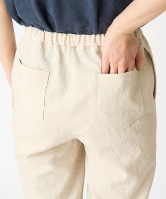 ［日本製］オクタワルツカルゼテーパードパンツ