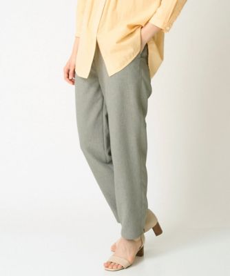 ［日本製］オクタワルツカルゼテーパードパンツ