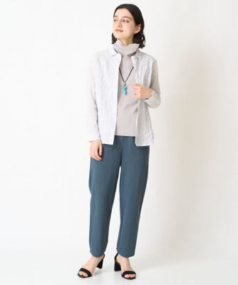 ［日本製］ナチュラルスムースパンツ