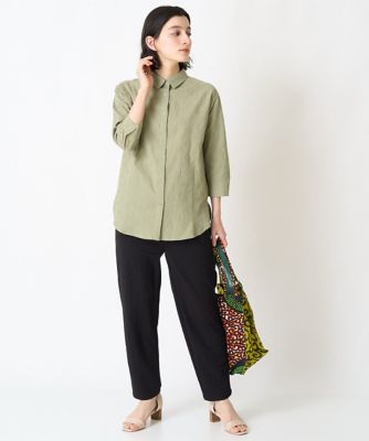 ［日本製］ナチュラルスムースパンツ