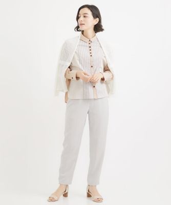 ［日本製］テーパードパンツ