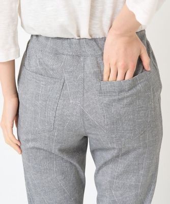 日本製］パッチワークプリントハイテンションパンツ | GIANNI LO