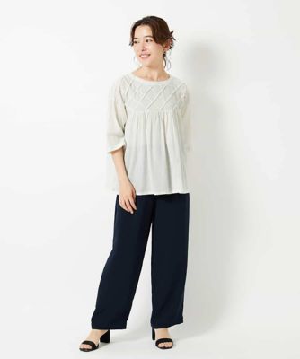 日本製］サバンナクロスパンツ | GIANNI LO GIUDICE(Women/小さい