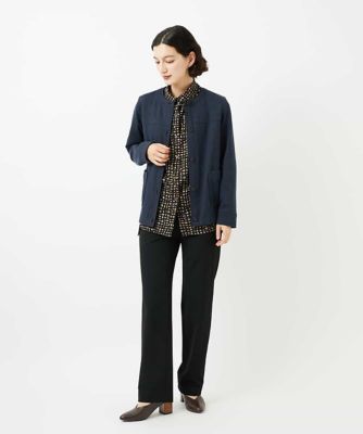 22AW定価3万　GIANNI LO GIUDICE エコレザーストレートパンツ 22AW定価3万 GIANNI LO GIUDICE エコレザーストレートパンツ