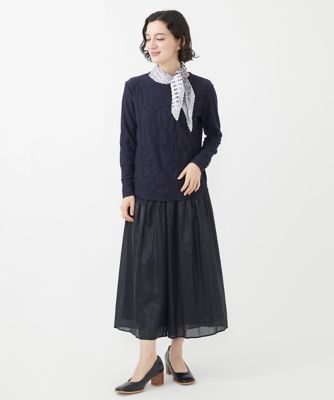 ジャンニ・ロ・ジュディチェ（GIANNI LO GIUDICE）/チンツジョーゼットプリーツパンツ チンツジョーゼットプリーツパンツ | GIANNI LO GIUDICE(Women/小さい