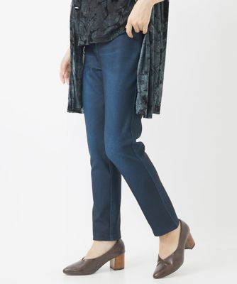 リバーシブル］綿混ツイルデニムプリントパンツ | GIANNI LO GIUDICE