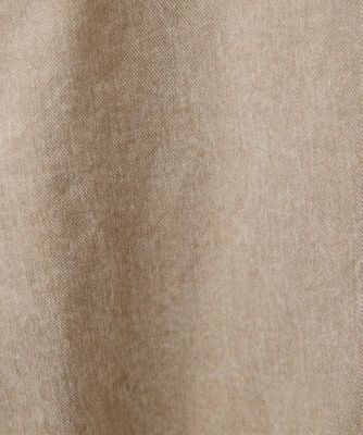 顔料染めコットンストレッチテーパードパンツ