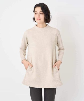 コットンスラブインレーチュニックカットソー | GIANNI LO GIUDICE