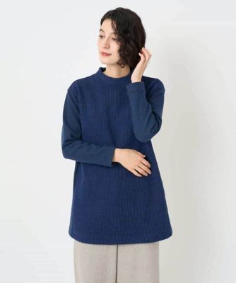 コットンスラブインレーチュニックカットソー | GIANNI LO GIUDICE