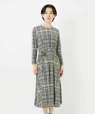 GIANNI LO GIUDICE(Women/小さいサイズ)/ジャンニロジュディチェ ジオメトリックプリントワンピース