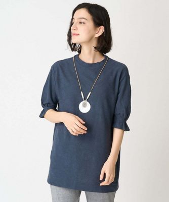 ＜GIANNI LO GIUDICE(Women/小さいサイズ)＞オリジナルジャガードフラワー柄チュニック