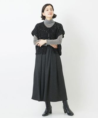 GIANNI LO GIUDICE / ジャンニ・ロ・ジュディチェ ウール混スパンコールニットカーディガン ウール混スパンコールニットカーディガン | GIANNI LO GIUDICE