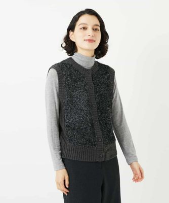 ラメファーニットベスト | GIANNI LO GIUDICE(Women/小さいサイズ