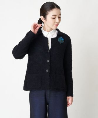 ミックスループニットジャケット | GIANNI LO GIUDICE(Women/小さい  