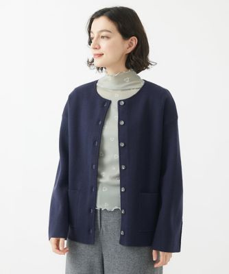 接結リバーニットジャケット