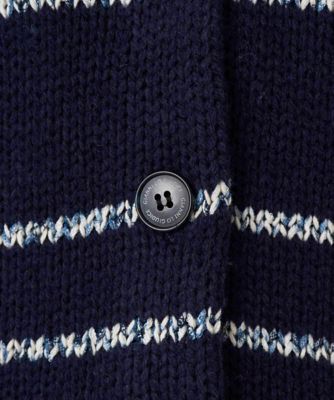 カスリパネルボーダーニットベスト | GIANNI LO GIUDICE(Women/小さい