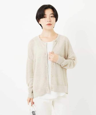 日本製］リネンニットカーディガン | GIANNI LO GIUDICE(Women