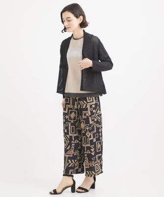 メッシュニットカーディガン