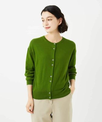 pablo vinci kinema モヘア混カーディガン Khaki M kinema pablo vinci モヘア混カーディガン Khaki Mサイズ