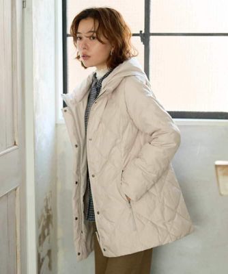 サテンリッチタフタダウンコート | GIANNI LO GIUDICE(Women/小さい