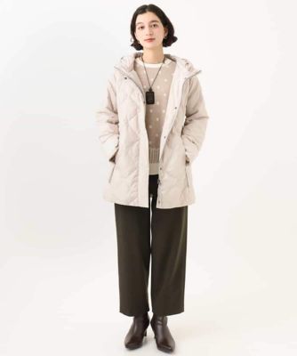 サテンリッチタフタダウンコート | GIANNI LO GIUDICE(Women/小さい