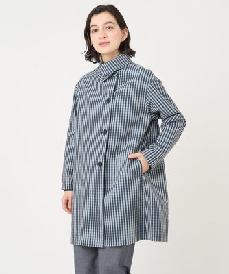 ＜GIANNI LO GIUDICE(Women/小さいサイズ)＞アルティメイトピマチェック柄コート