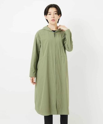 ［撥水加工］ナイロンリぺレントロングコート