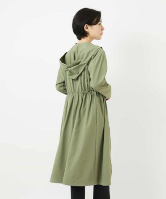 ［撥水加工］ナイロンリぺレントロングコート