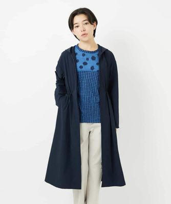 ［撥水加工］ナイロンリぺレントロングコート