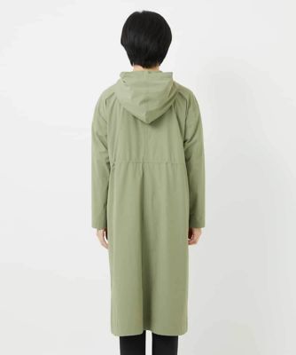 ［撥水加工］ナイロンリぺレントロングコート